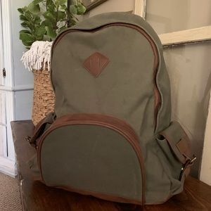 Olive Green Backpack